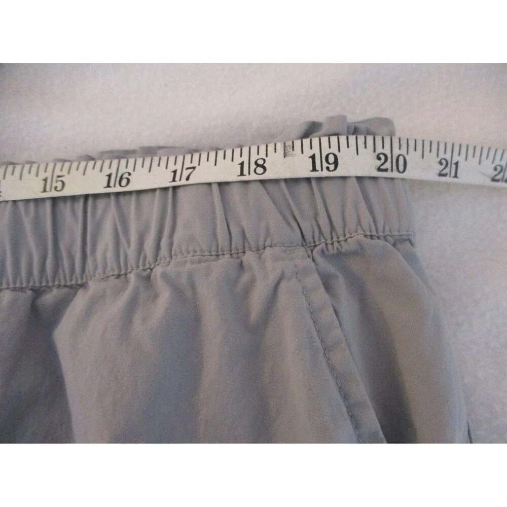 LOFT Shorts Women's Size XL Gray Pull On Pockets Elastic Waist